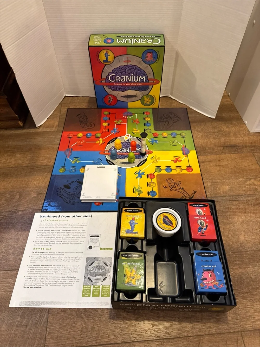 Cranium Original Board Game Whole Brain Party Game Adults Teens 4+ Players